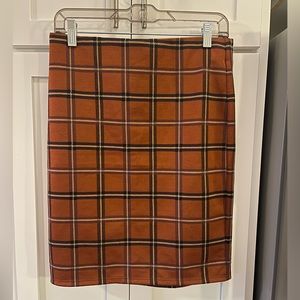 Loft Outlet Plaid Skirt